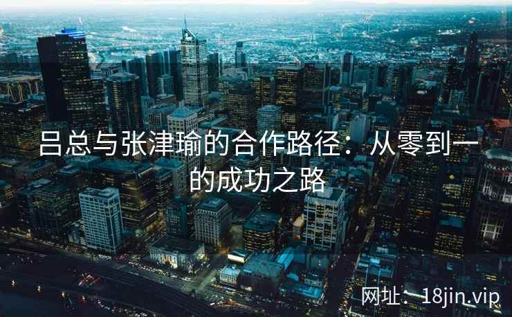 吕总与张津瑜的合作路径：从零到一的成功之路  第2张