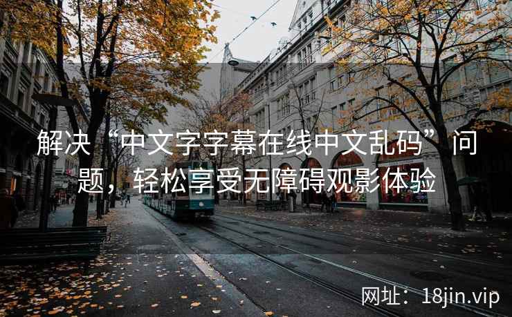 解决“中文字字幕在线中文乱码”问题，轻松享受无障碍观影体验  第2张